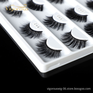 Vendors Private Label Natural 64 Styles False Lash Long Black Synthetic Extension Soft Fake Eyelashes